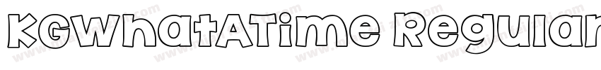 KGWhatATime Regular字体转换